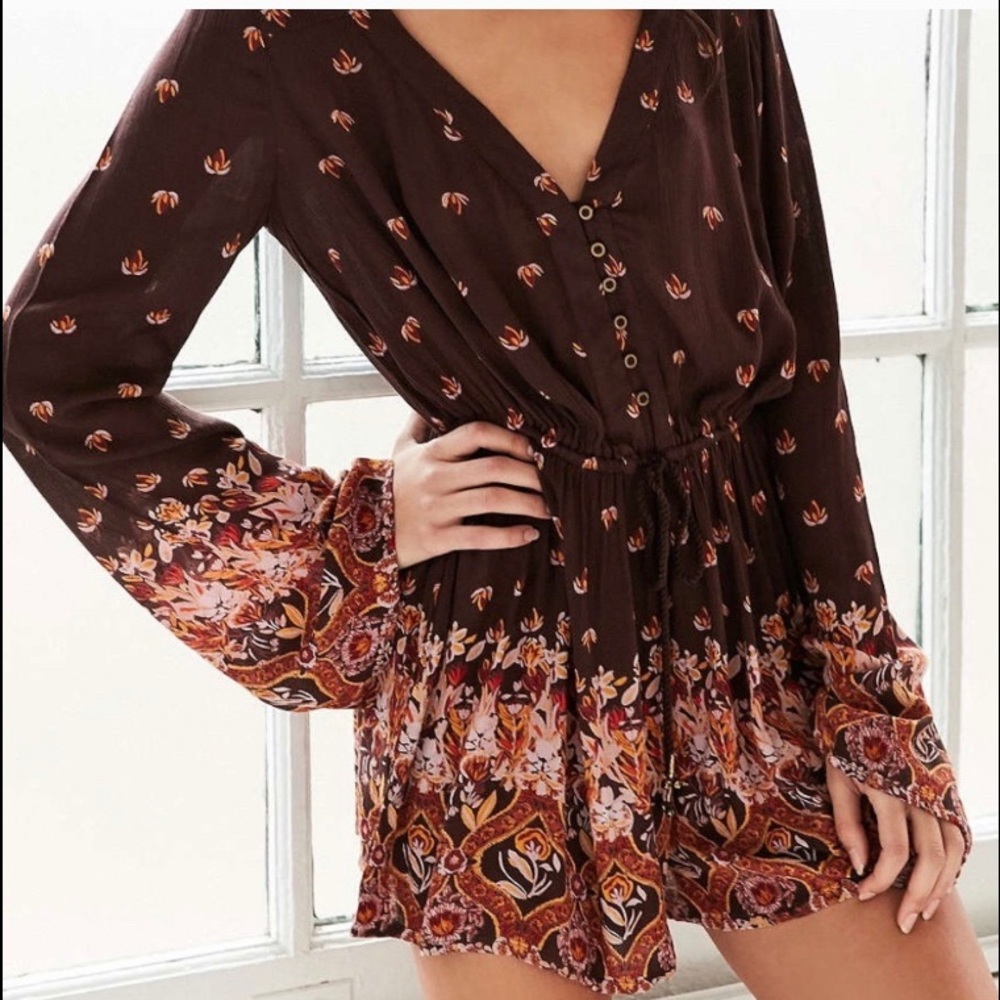 Urban Outfitters Ecote Helena Romper